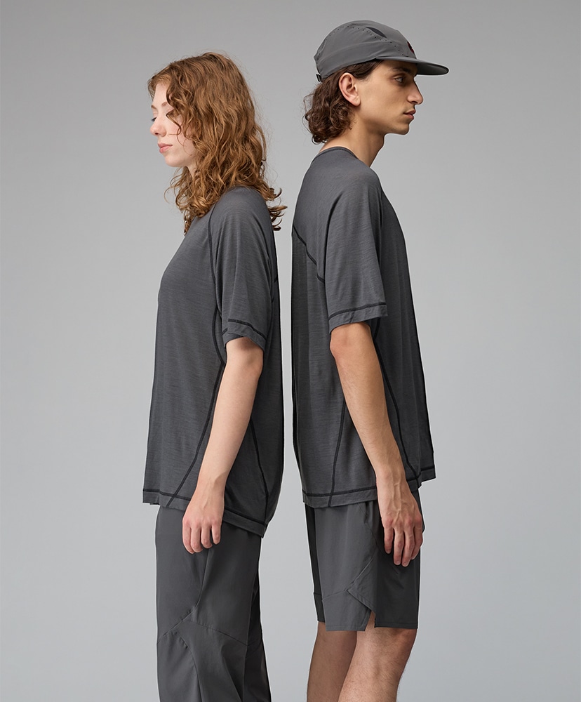 Hiking Patrol X Mammut Tree Wool FL T-Shirt Gabbro/ギャブロウ XL(MEN)