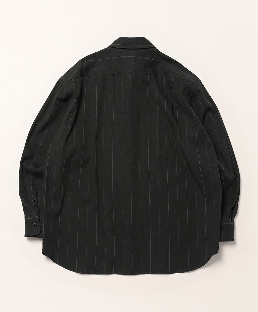 Regular Collar Shirt Stripe/ストライプ L(MEN)