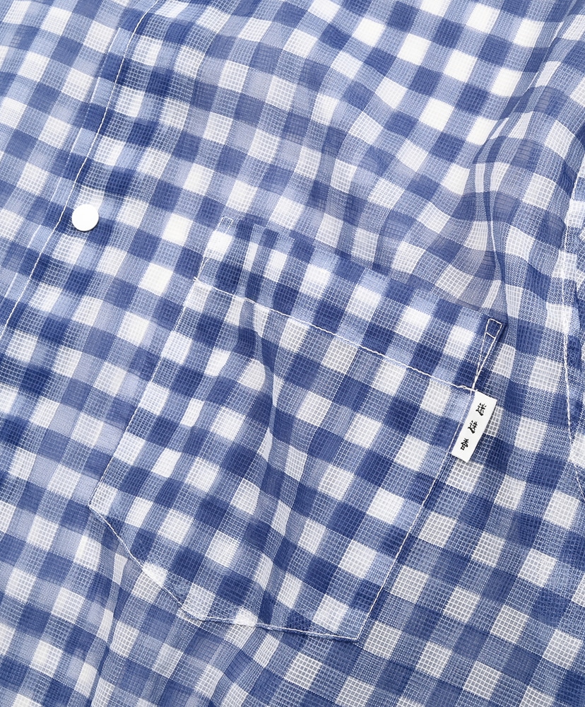 Mesh Over Shirt Gingham Check/ギンガムチェック 2(MEN)