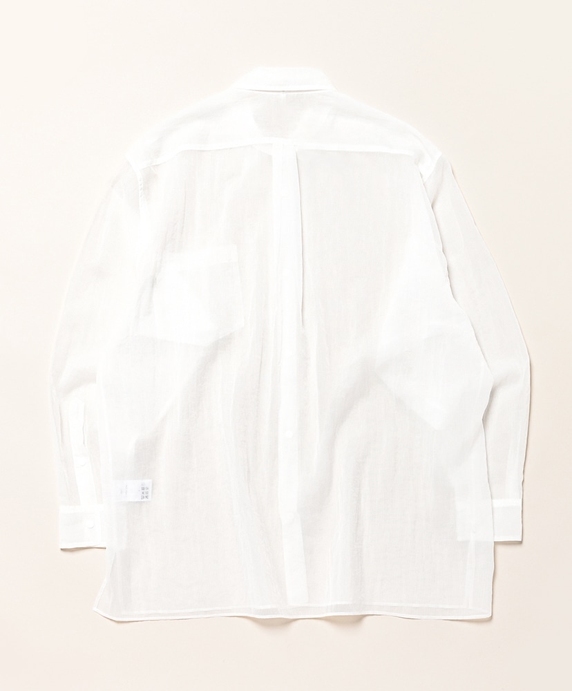Mesh Over Shirt White/ホワイト 2(MEN)