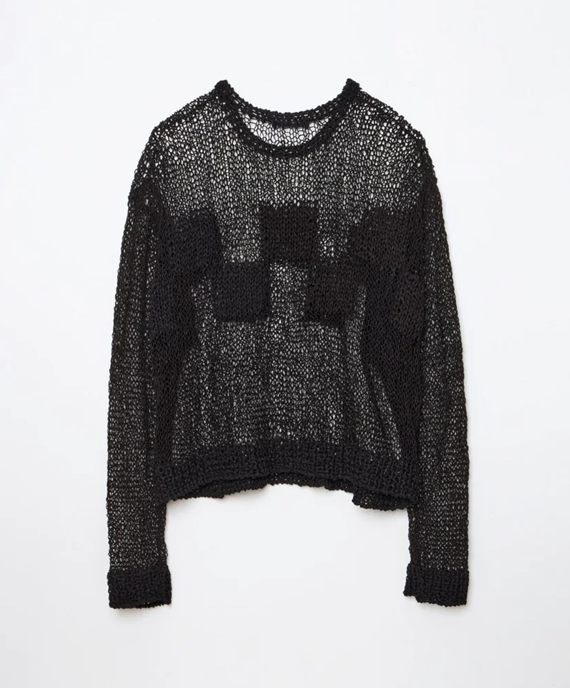 Summer Weave Knit Black/ブラック L(MEN)