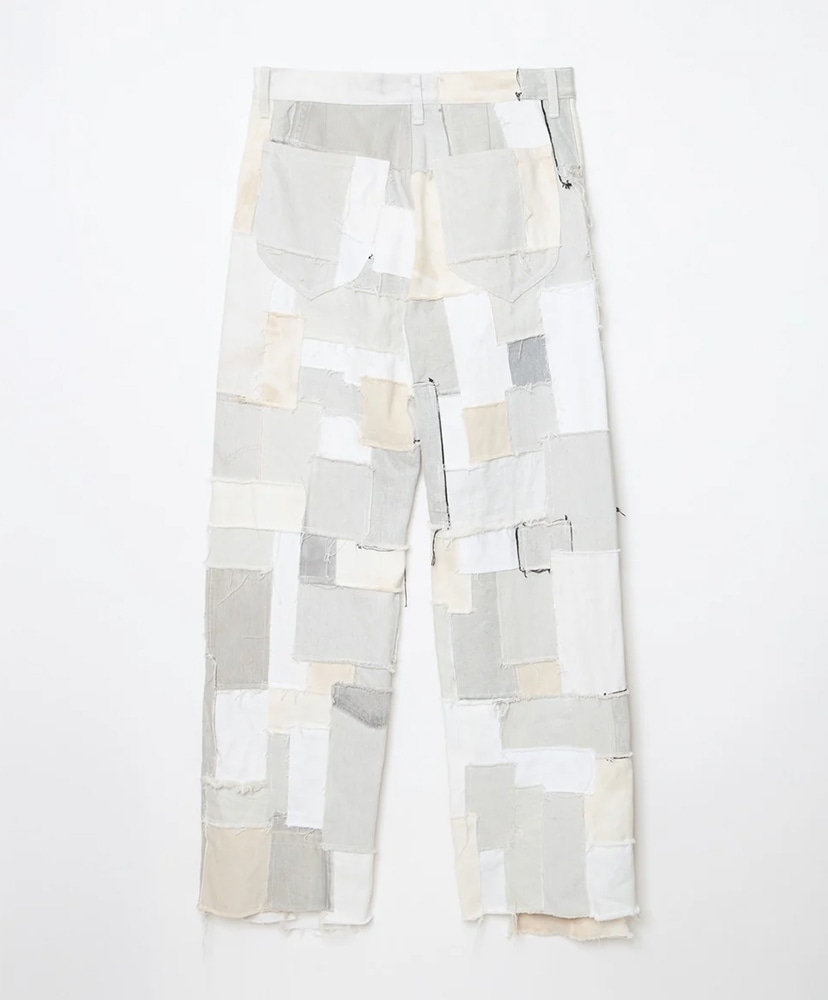 Patchworked Jeans Grey tone/グレートーン 32(MEN)