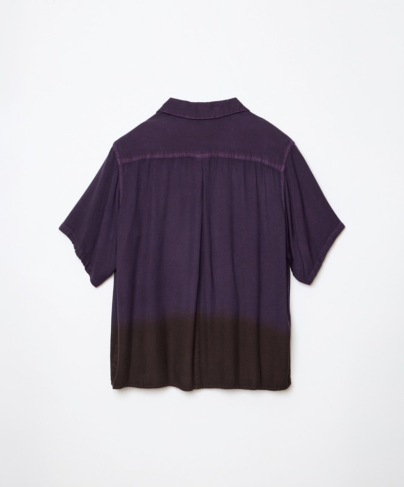 Albers Summer Shirt Purple x Charcoal/パープル×チャコール L(MEN)