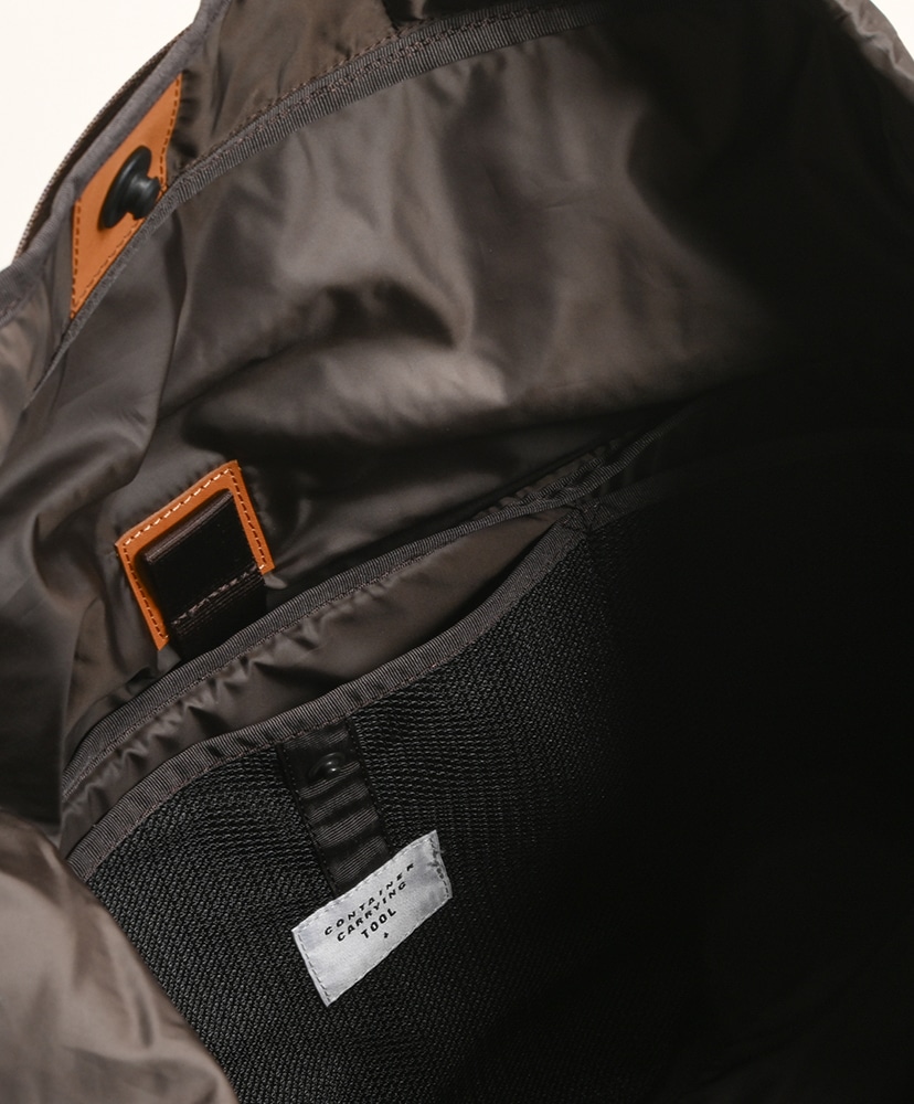 LOFTMAN別注 Grav 3way Bag M Dark Brown/ダークブラウン M