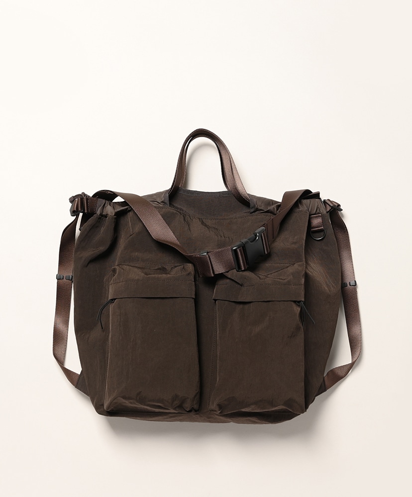 LOFTMAN別注 Grav 3way Bag S Dark Brown/ダークブラウン S