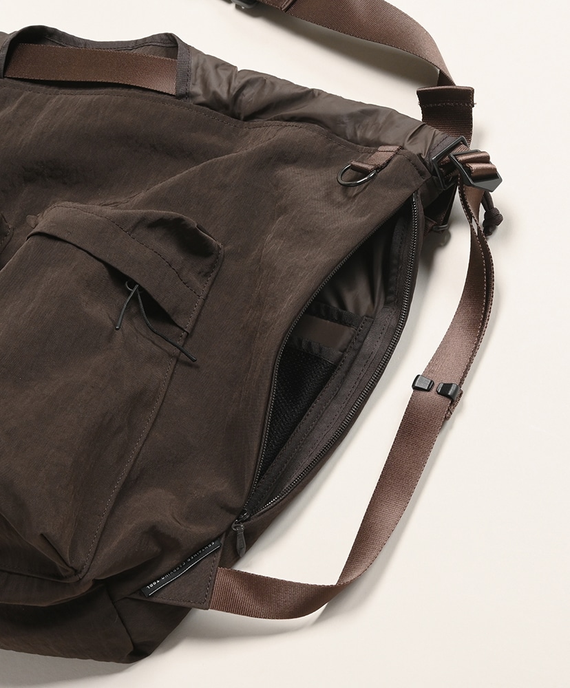 LOFTMAN別注 Grav 3way Bag S Dark Brown/ダークブラウン S