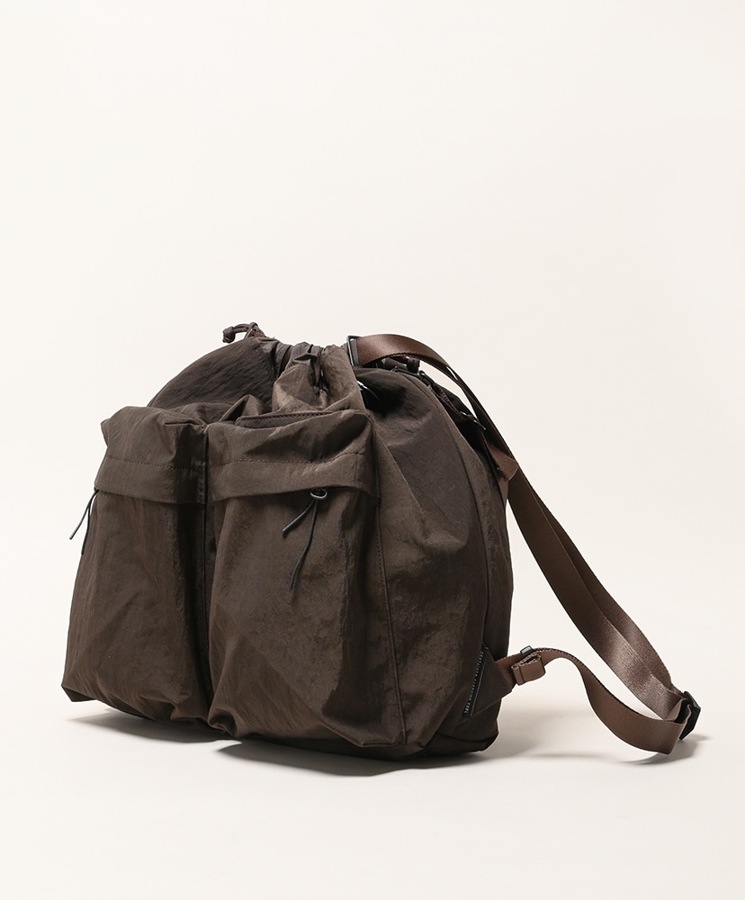 LOFTMAN別注 Grav 3way Bag S Dark Brown/ダークブラウン S