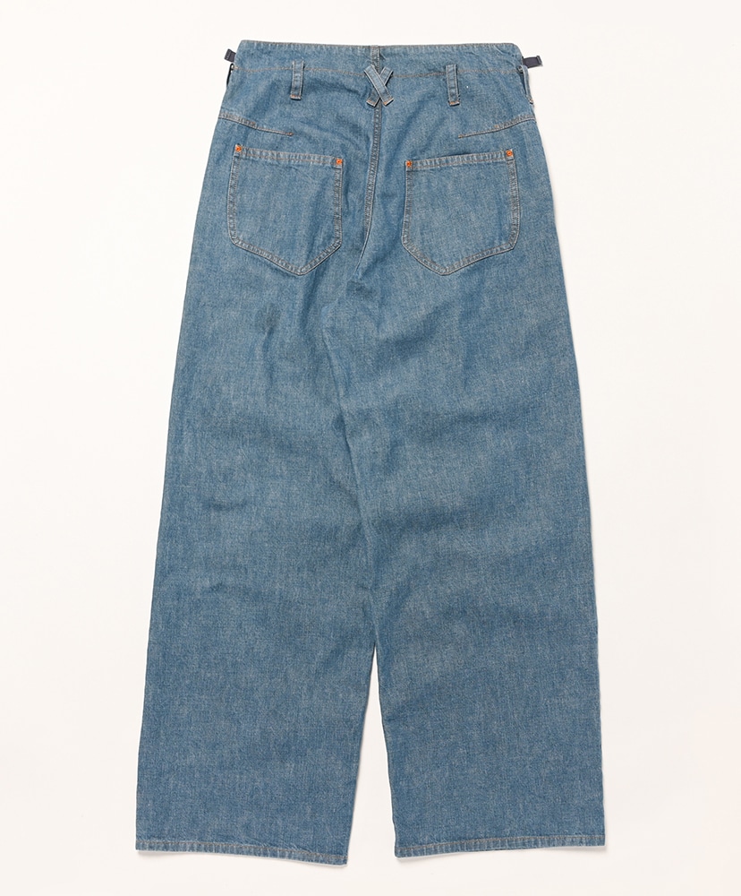 Wide Leg Trousers Ice Blue/アイスブルー 1(MEN)