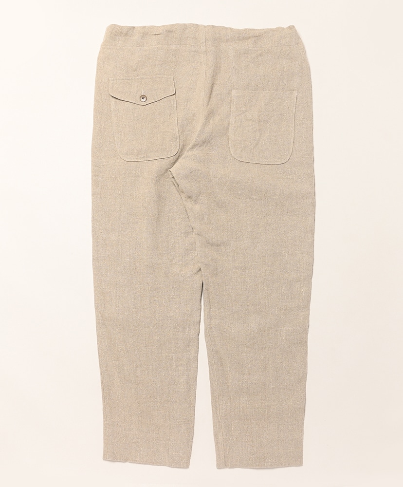 8 Linen Farmer’s Drawstrig Pants Natural/ナチュラル 2(MEN)