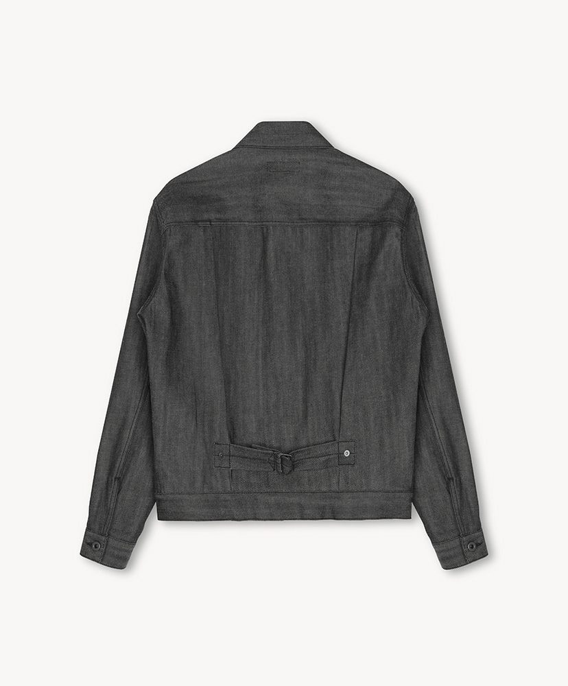 Colton Type-1 Selvedge Denim Jacket Black/ブラック L(MEN)