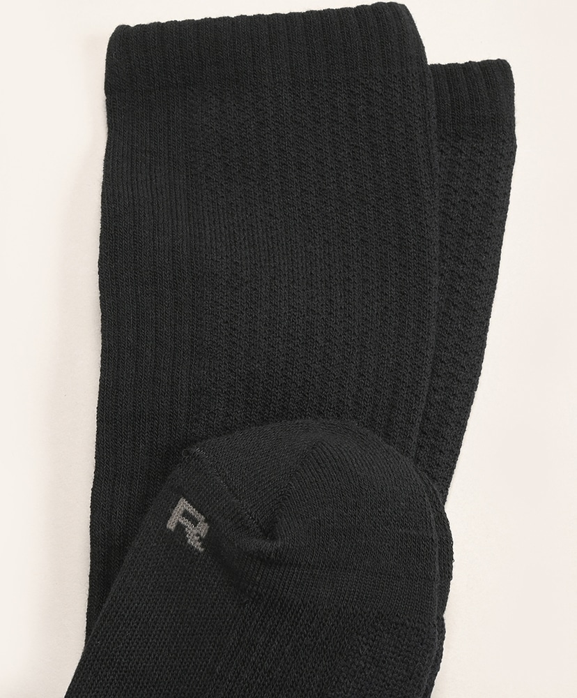 SHAPERS by LOFTMAN アメリブ着圧パイルソックス ブラック 25-27cm