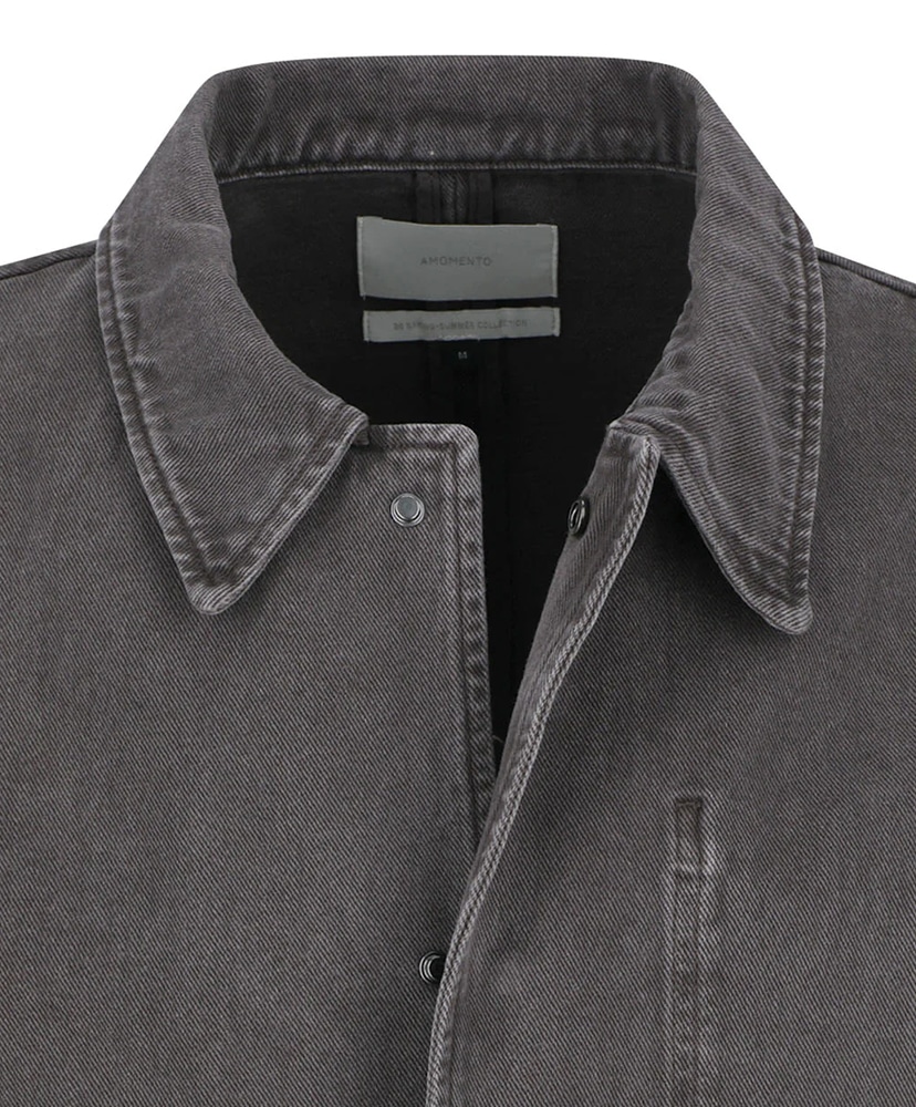 Garments Dyed Pocket Denim Jacket Brown/ブラウン L(MEN)