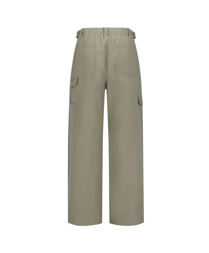 Men's Pocket Work Trousers Khaki/カーキ L(MEN)