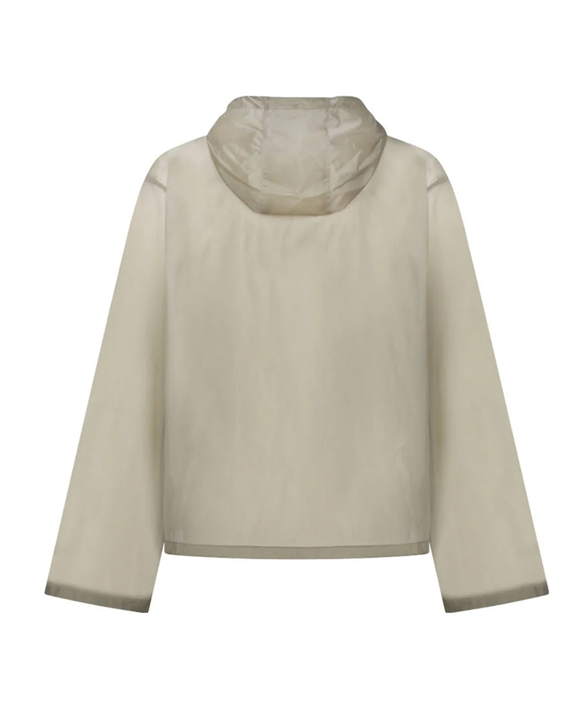 Sheer Hoodie Anorak Beige/ベージュ S(MEN)