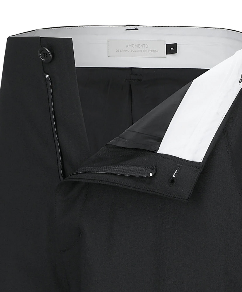 Wool Wide Pants Black/ブラック L(MEN)