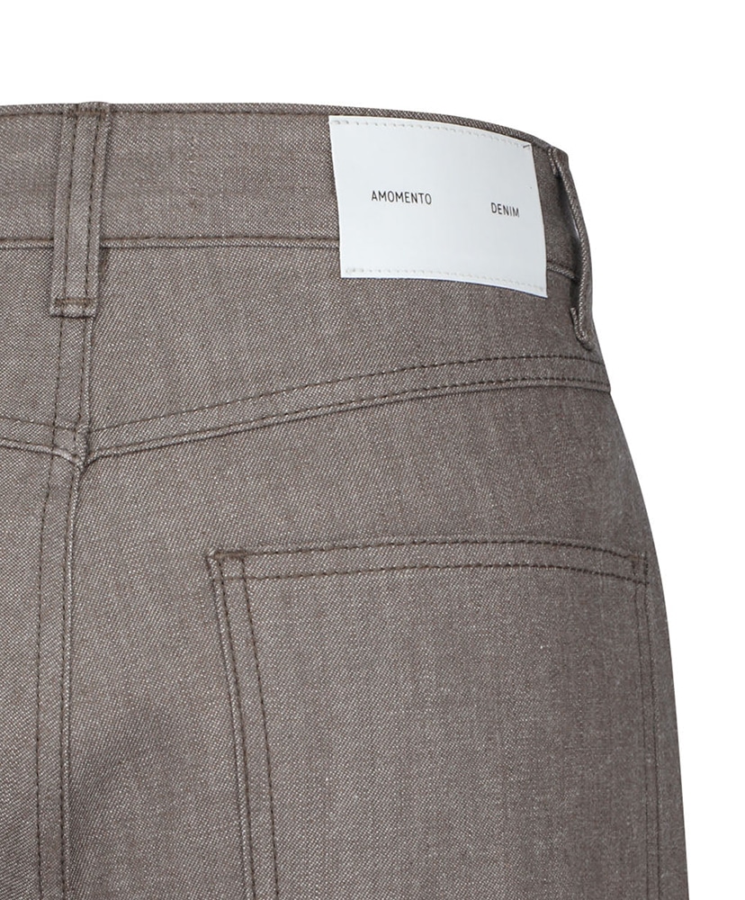 Colored Straight Fit Denim Brown/ブラウン 0(WOMEN)