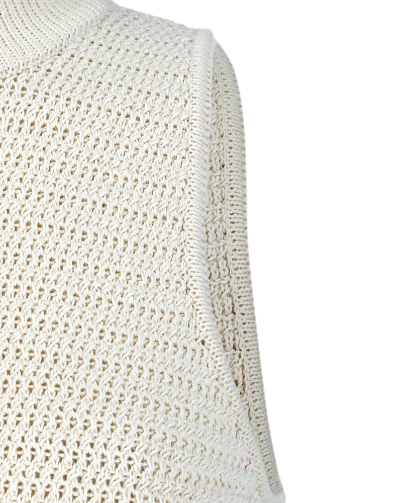 Crochet Knit Vest Beige/ベージュ 1(WOMEN)