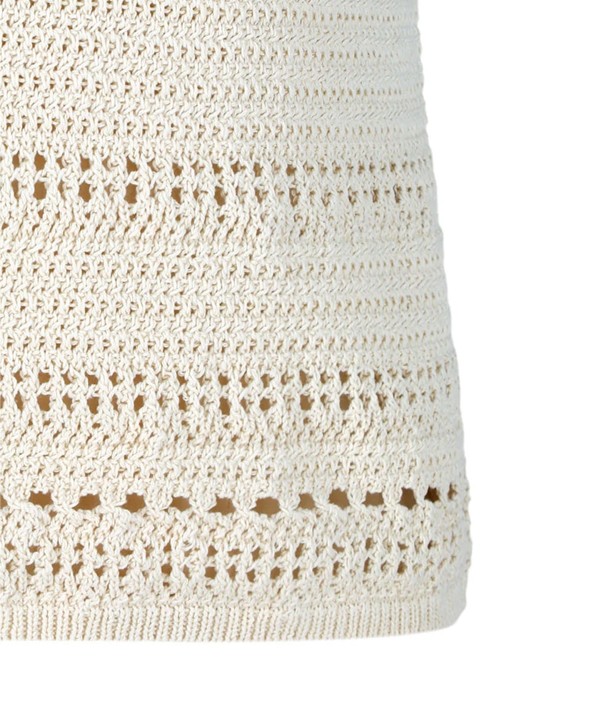Crochet Knit Vest Beige/ベージュ 1(WOMEN)