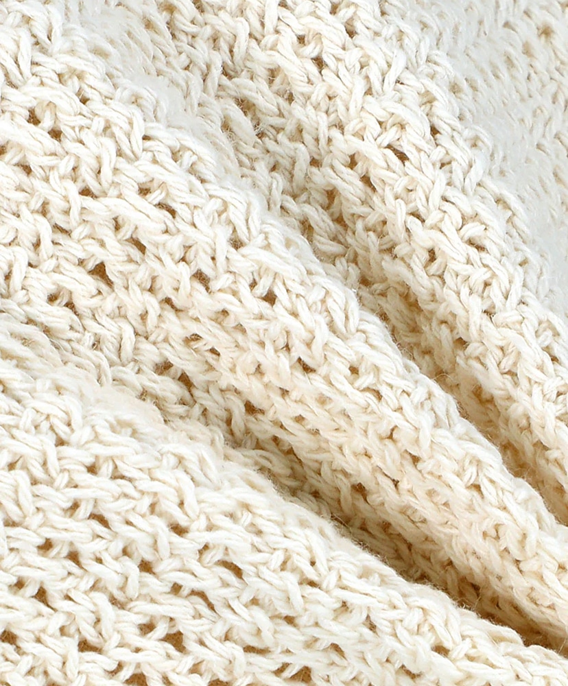 Crochet Knit Vest Beige/ベージュ 1(WOMEN)