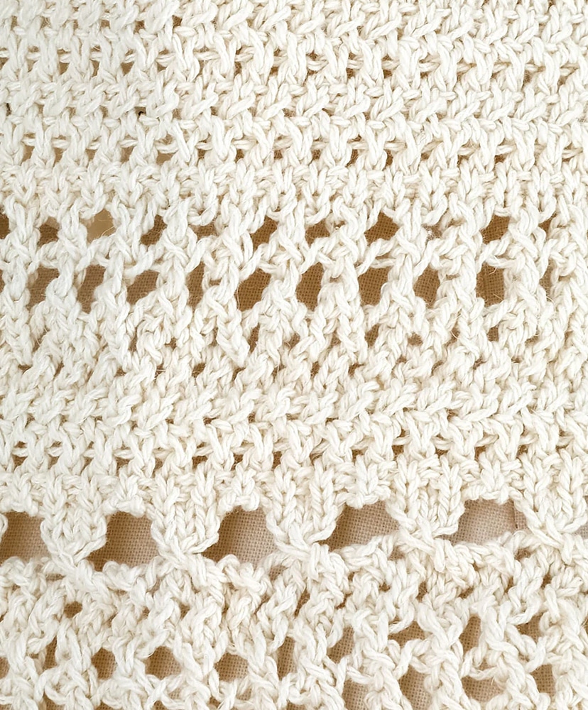 Crochet Knit Vest Beige/ベージュ 1(WOMEN)