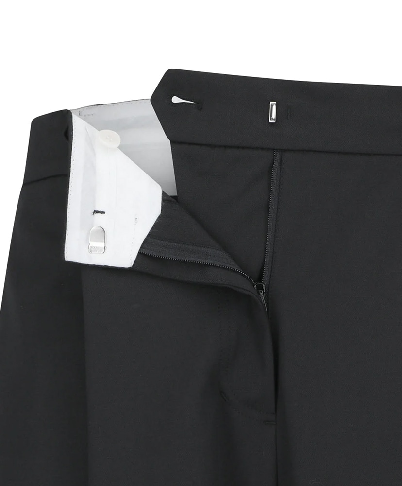 Wide Tuck Pants Black/ブラック 1(WOMEN)