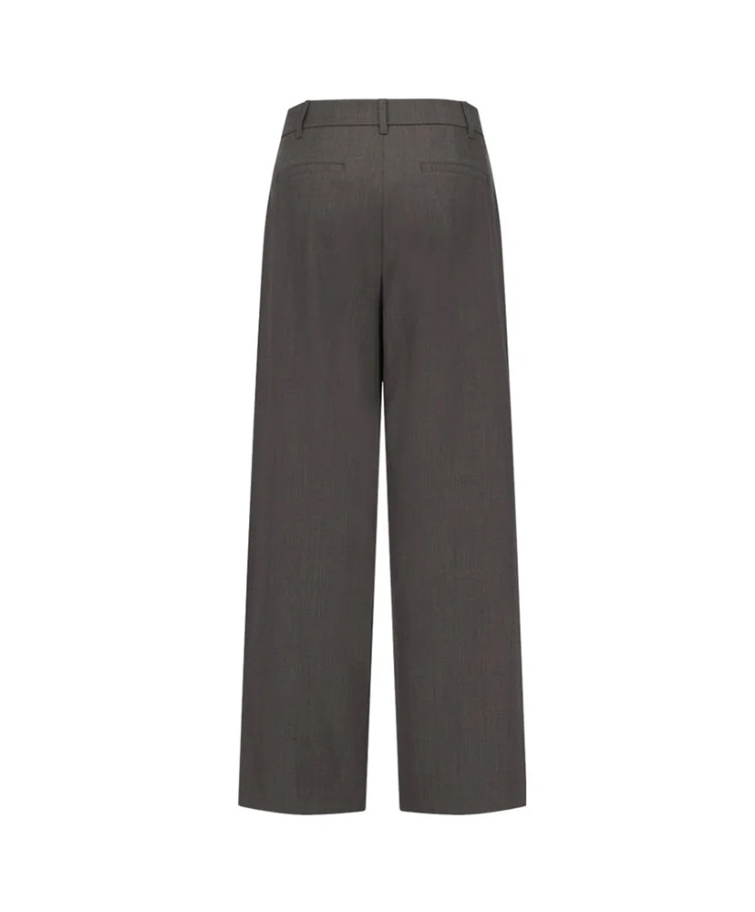 Wide Tuck Pants Brown/ブラウン 1(WOMEN)