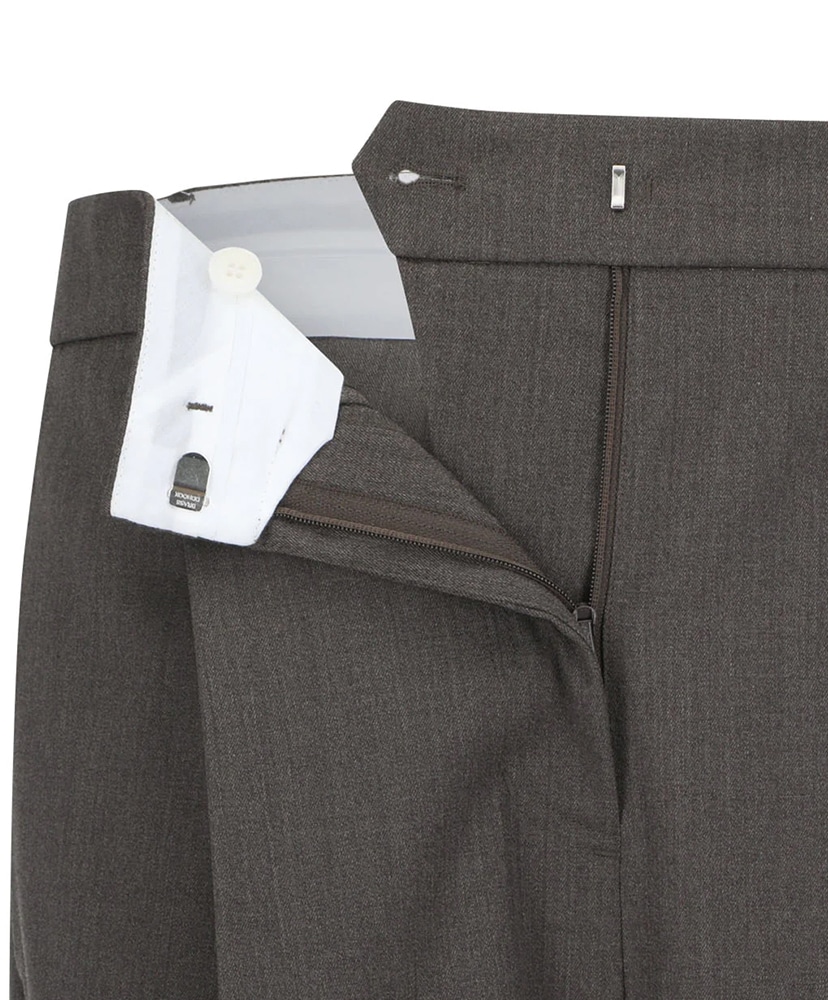 Wide Tuck Pants Brown/ブラウン 1(WOMEN)