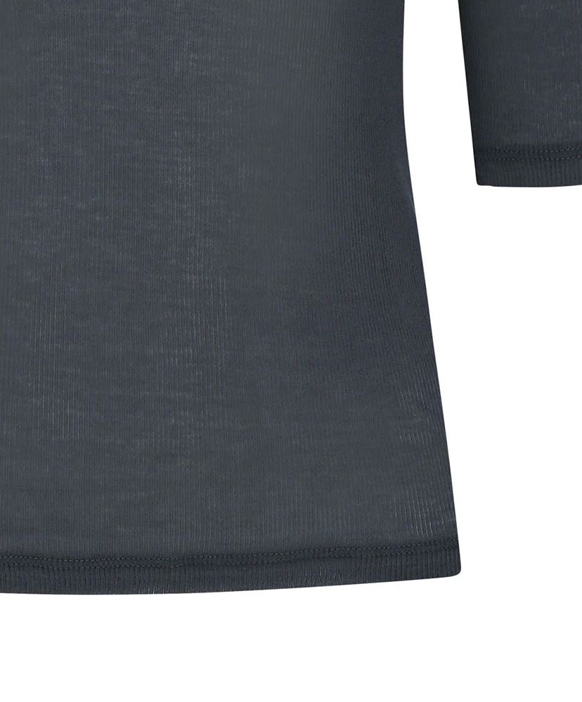 Round Short Sleeve T-Shirt Charcoal/チャコール 1(WOMEN)