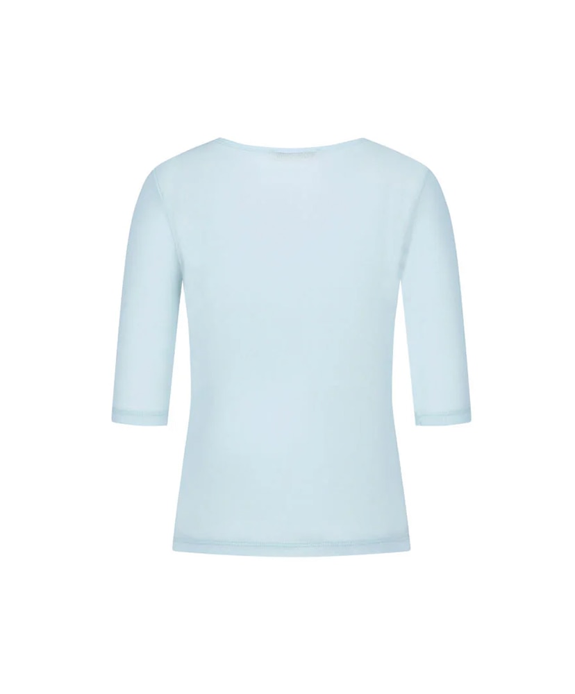 Round Short Sleeve T-Shirt Light Blue/ライトブルー 1(WOMEN)