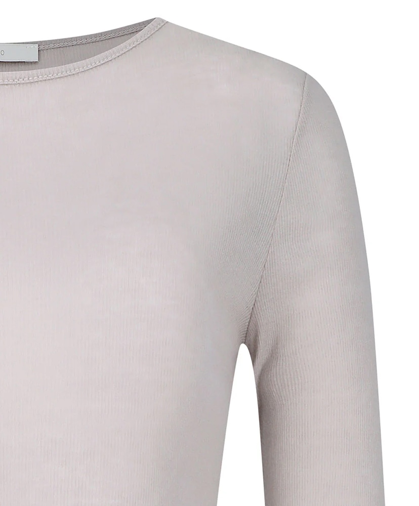 Round T-Shirt Beige/ベージュ 1(WOMEN)