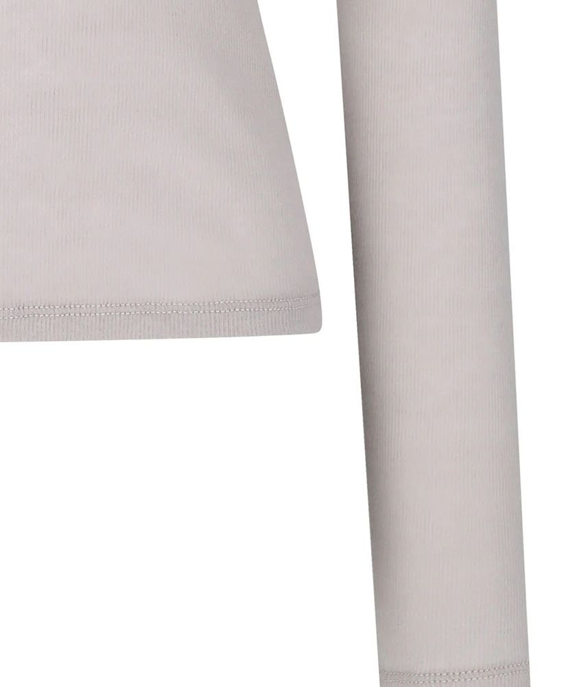 Round T-Shirt Beige/ベージュ 1(WOMEN)