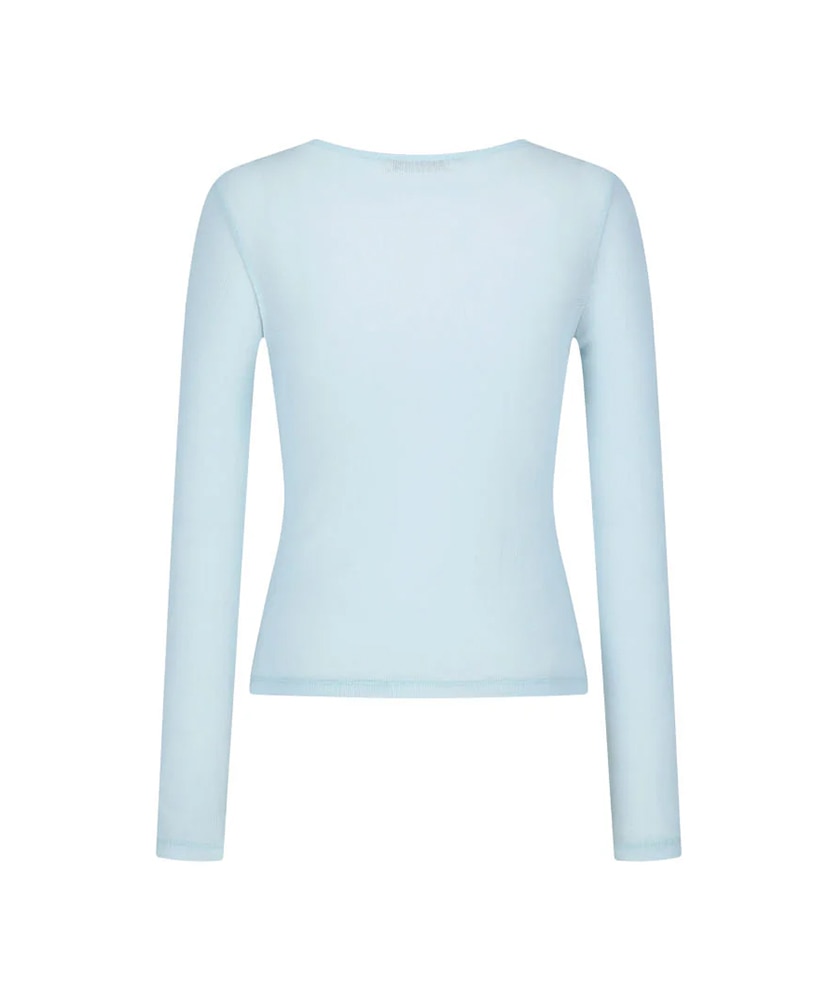 Round T-Shirt Light Blue/ライトブルー 1(WOMEN)