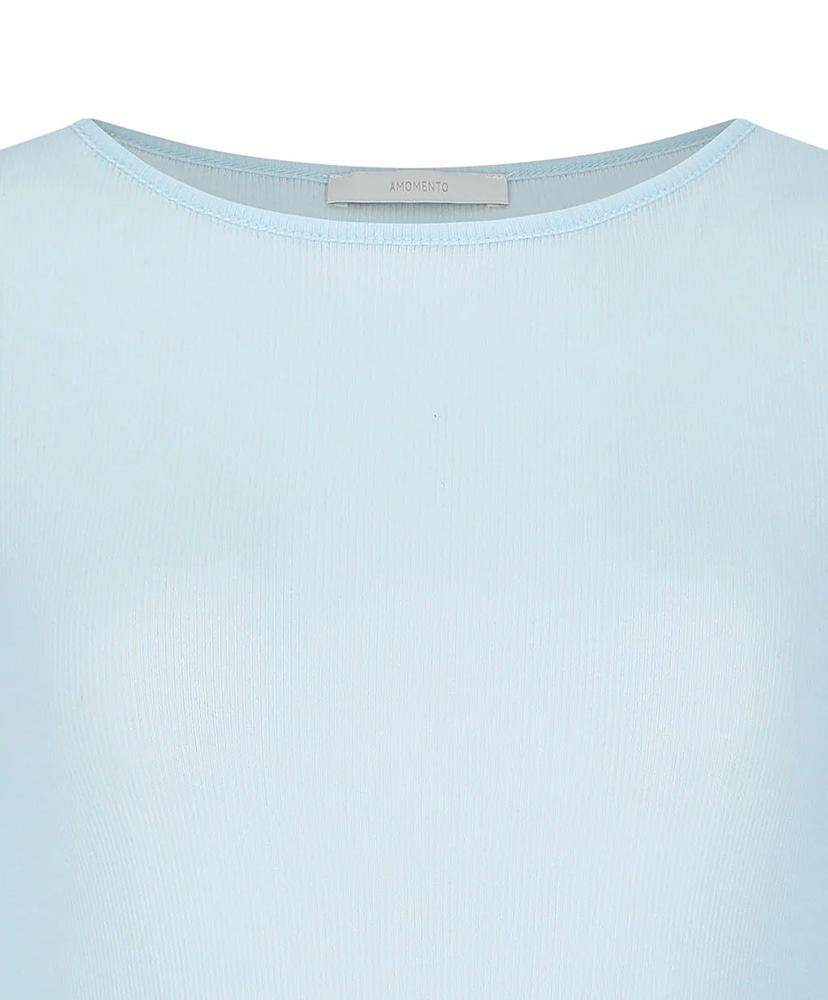 Round T-Shirt Light Blue/ライトブルー 1(WOMEN)