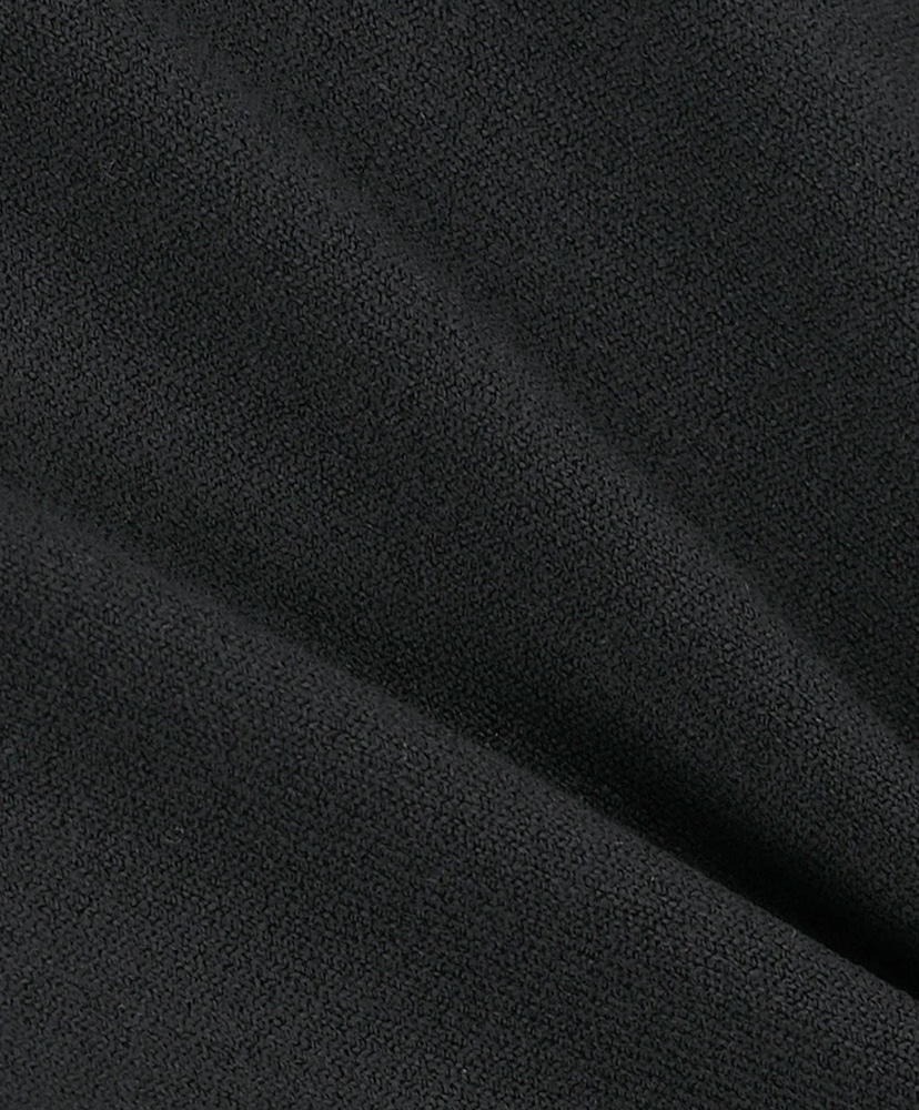 Half Zip-Up Knit Hoodie Black/ブラック 1(WOMEN)