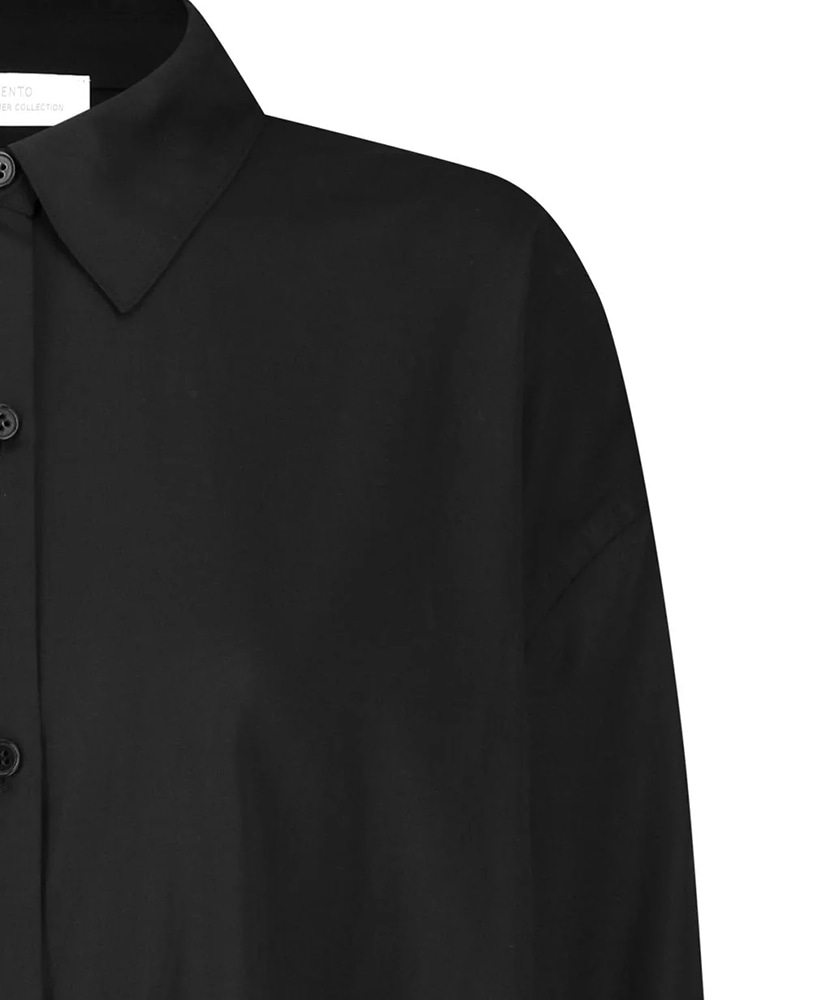 Sheer Cotton Classic Shirt Black/ブラック 0(WOMEN)