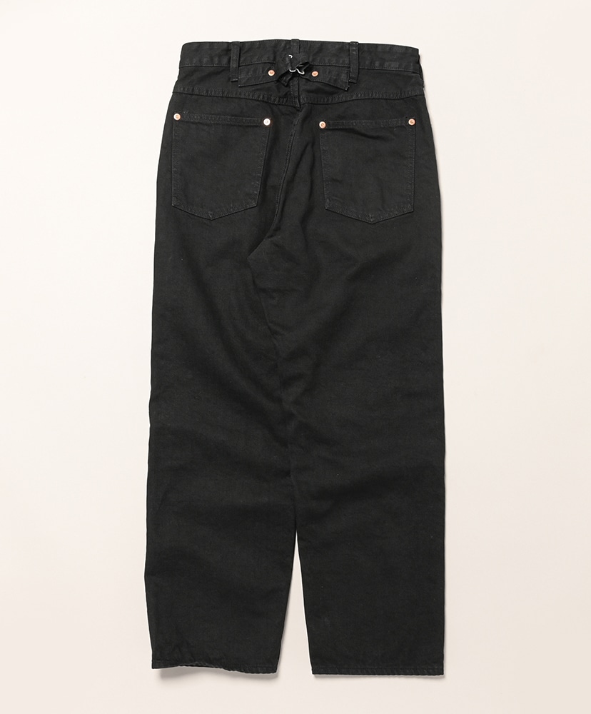 WWII 5Pocket Wide Pant - 13oz Cone Black Denim Black OW/ブラックワンウォッシュ 30(MEN)
