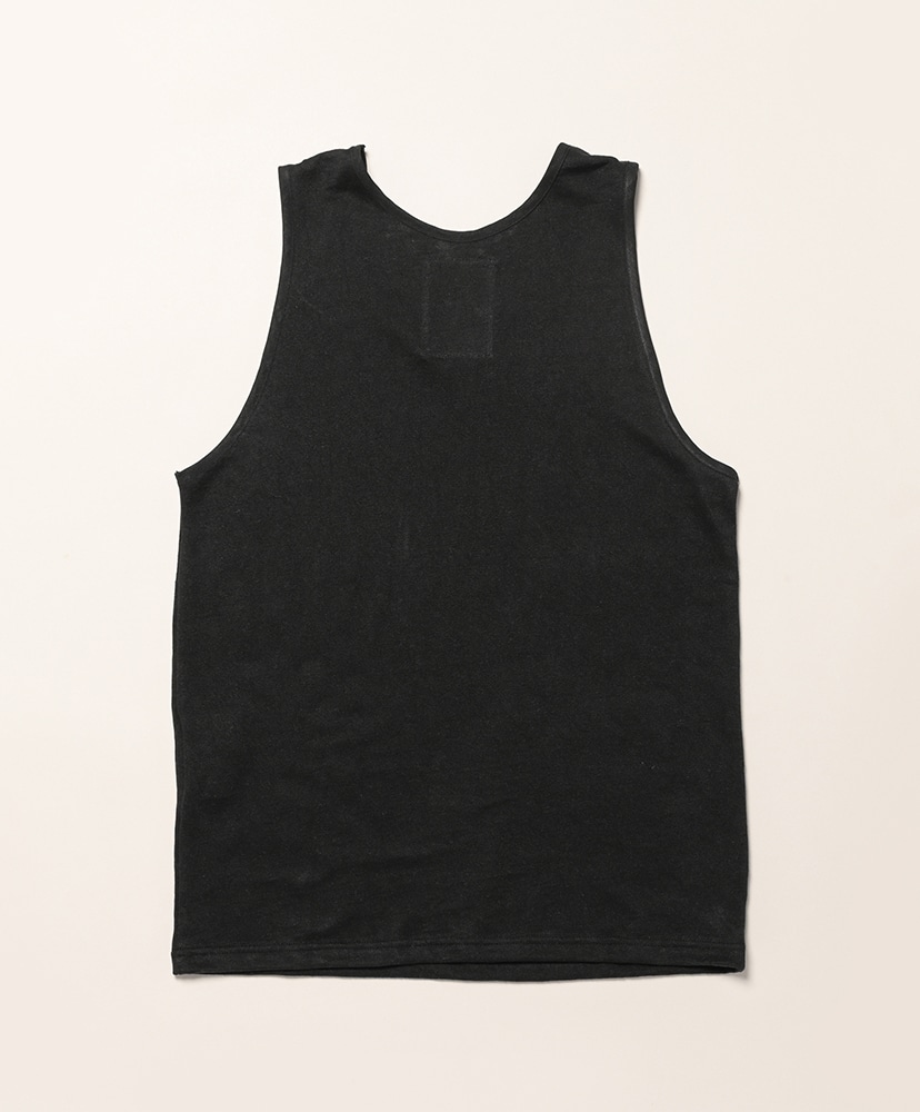 Linen Pique Tanktop Black/ブラック L(MEN)