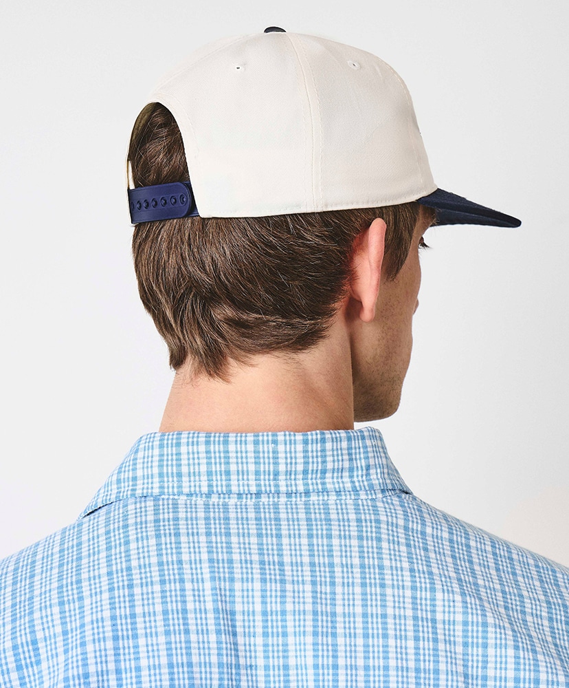Needle And Thread Two Tone Cap Natural×Navy Dust/ナチュラル×ネイビーダスト ONE SIZE