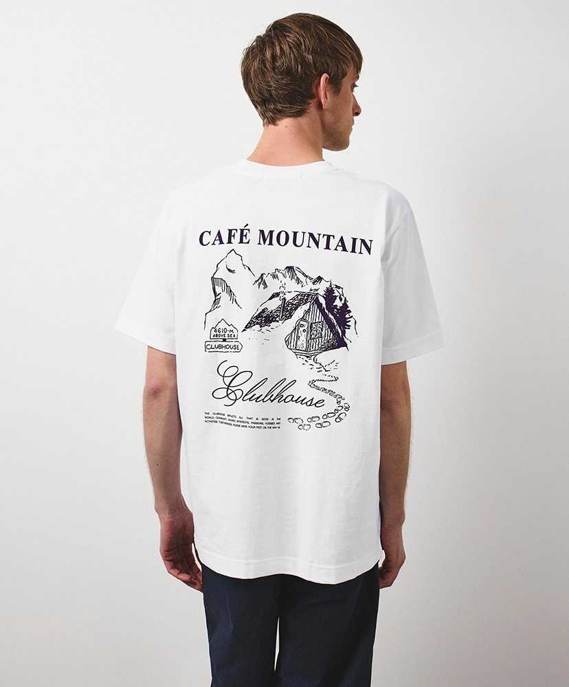 Refuge Tee Natural And Aubergine/ナチュラル アンド オーベルジーヌ L(MEN)