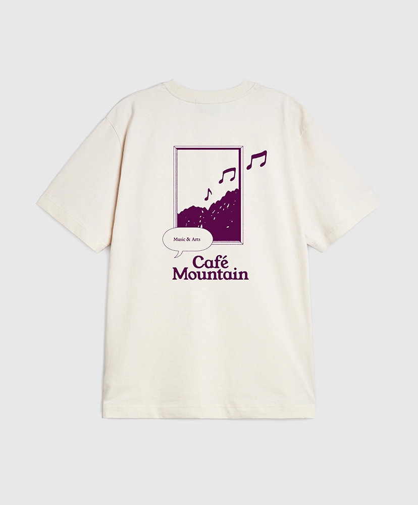 Sounds From The Mountain Tee Vintage Ivory And Purple/ヴィンテージ アイボリー アンド パープル L(MEN)