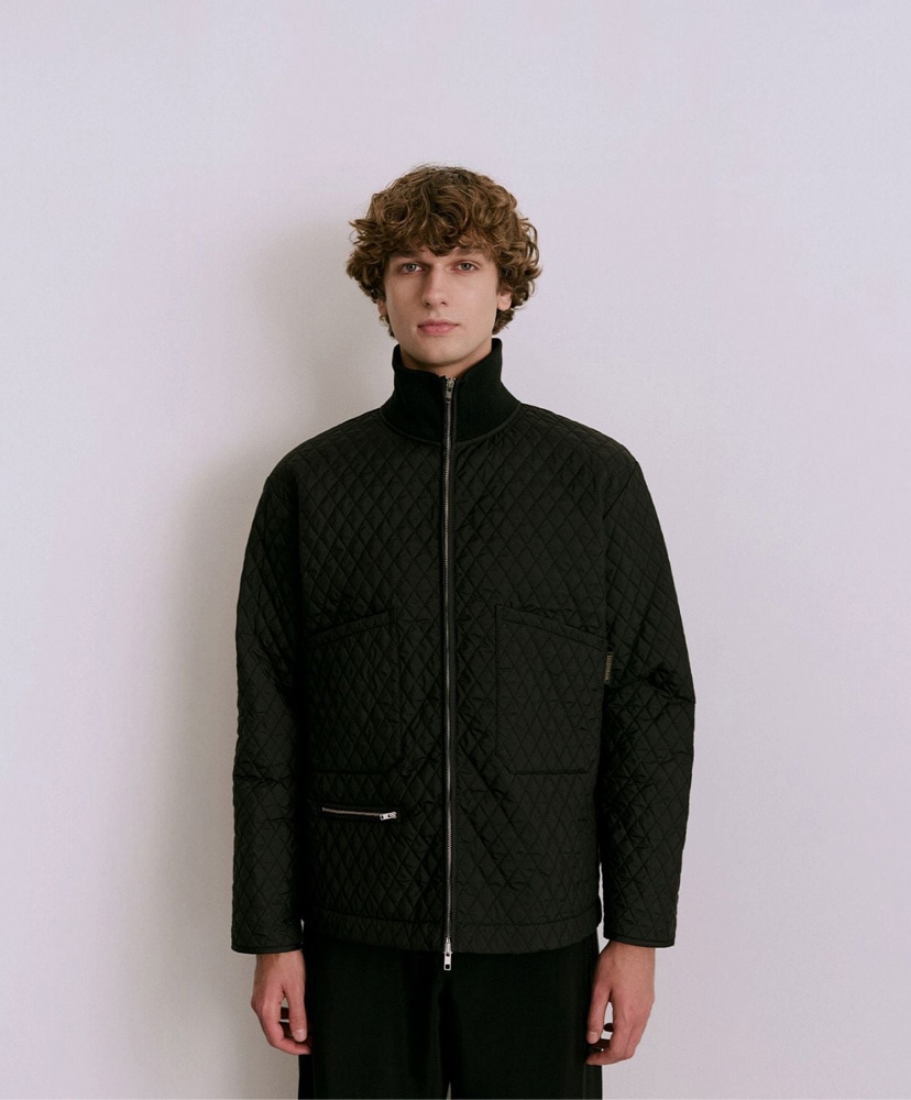 Black Edition High Neck Rib Jacket Mens Sable Black/セーブルブラック L(MEN)
