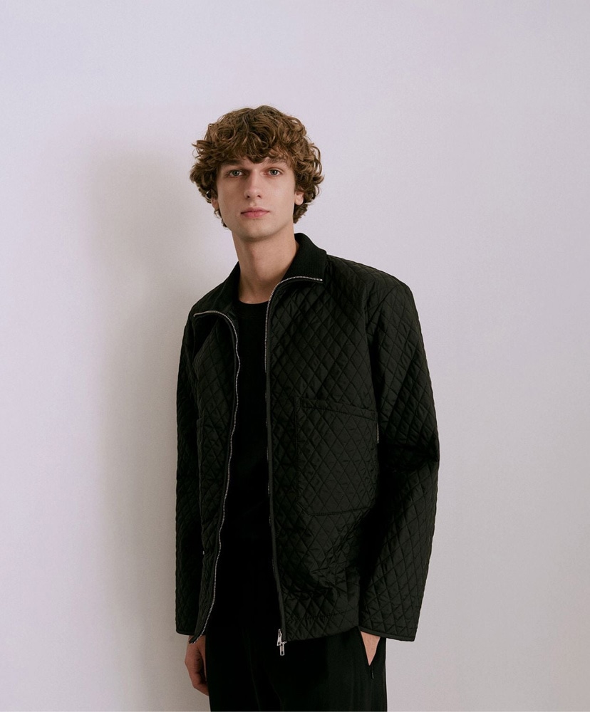 Black Edition High Neck Rib Jacket Mens Sable Black/セーブルブラック L(MEN)