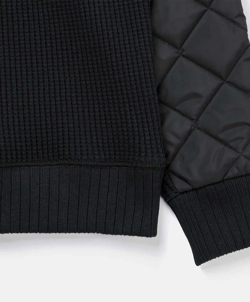 Jackman X Lavenham Waffle Armored Midneck Mens Sable Black/セーブルブラック L(MEN)