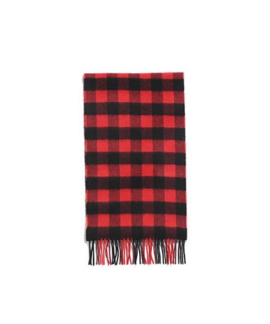 WA16 Woven Scarf(ONE Red/レッド): Johnstons