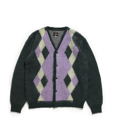 LOFTMAN別注 Mohair Cardigan(L(MEN) Diamond/ダイヤモンド): NEEDLES