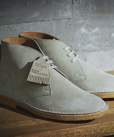 Scye×Padmore&Barnes Desert Boots(10(MEN) Light Gray/ライトグレー