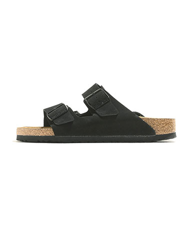 Arizona Soft Footbed-Suede Leather(44(MEN) Black/ブラック