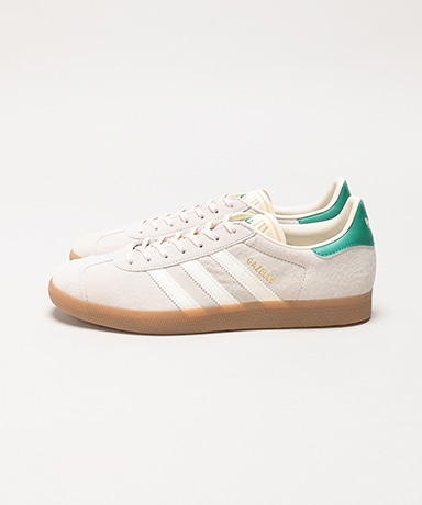 Gazelle W(26(MEN) ワンダーホワイト×クリームホワイト×ガム): adidas ...