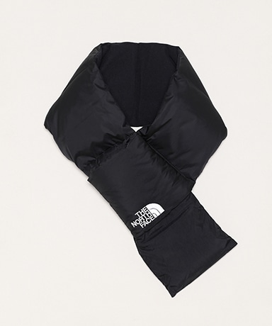 Nuptse Muffler(F K/ブラック): THE NORTH FACE