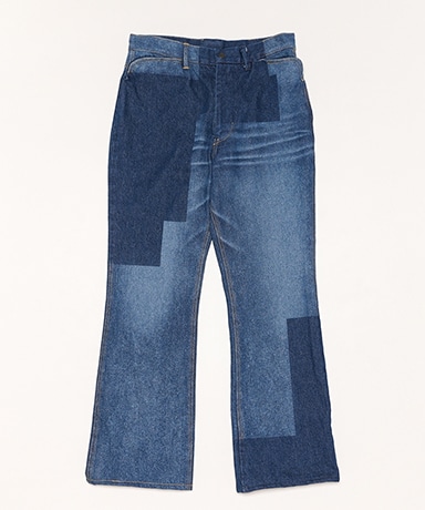 Boot-Cut Jean-14oz Denim/Glitch Stitch(2(WOMEN) Indigo/インディゴ